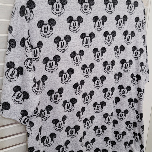 Disney 100 Size M(8-10) Mickey Mouse All Over Print Soft Pajama Top - Picture 9 of 9